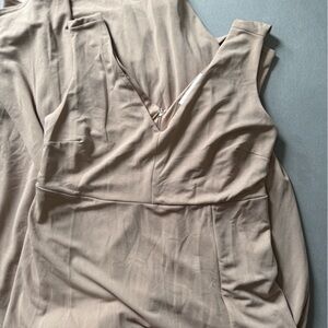Birdy Grey Tan Textured Fabric